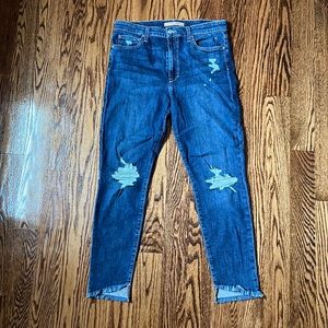 Joe’s high rise skinny ankle